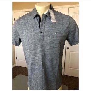 Rag & Bone Polo - Heathered Grey Blue